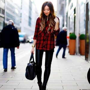 Super Chic Red Flannel